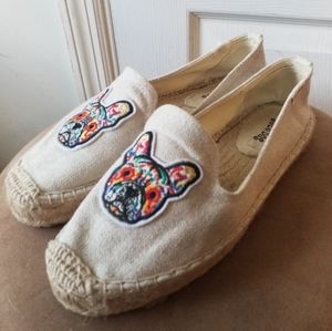 Soludos Frenchie Platform Smoking Slipper embroidered espadrilles 8